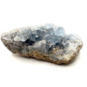 Natural Raw Celestine Crystal Cluster